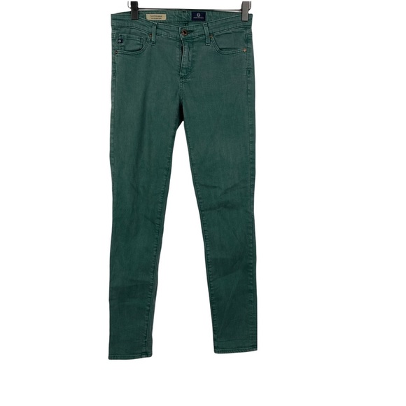 AG Adriano Goldschmied Green Jeans women size 27R - Picture 2 of 11
